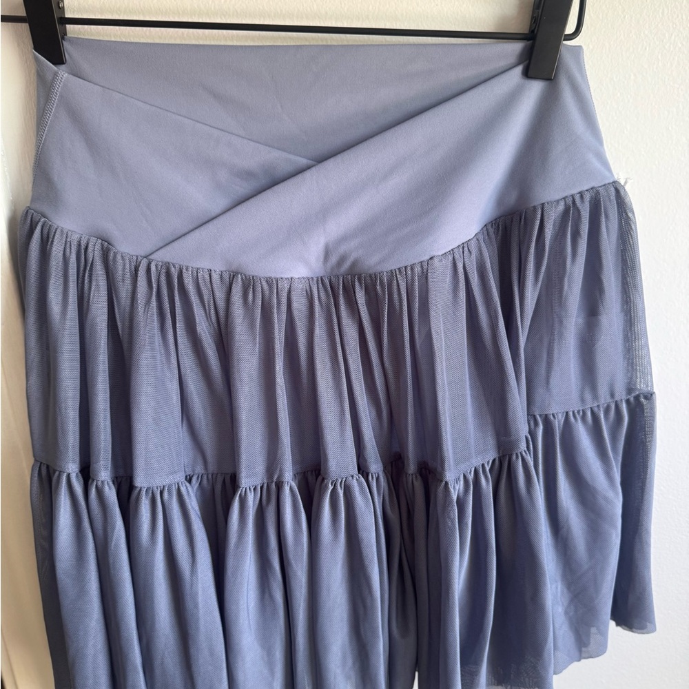 Blogilates Steel Blue Ballerina Skort NWT Size L